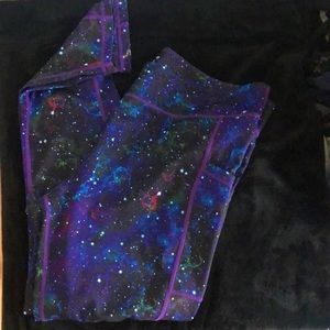 CVG galaxy print leggings